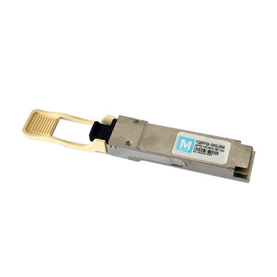 100Gデータレート MPO オプティカルモジュール QSFP28-100G-SR4 DDM互換性 850nm 100m ファイバーオプティックトランシーバー