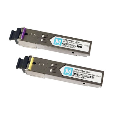 3.3V 155M BIDI 60km 1490nm/1550nmn SCコネクタ DDM WDM シンプル オプティカル モジュール ネットワーク SDK のトランシーバー SFP モジュール