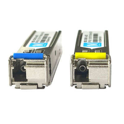 1.25G BIDI 40km 1310nm/1550nm LCコネクタ DDM WDM 単純光学モジュール トランシーバー SFP モジュール 速度データ転送