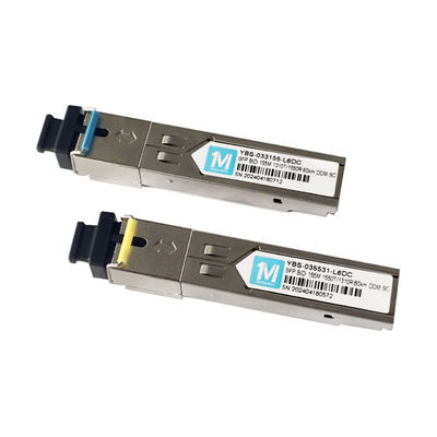 155M BIDI 60km 1310nm/1550nm SCコネクタ DDM WDM シンプルオプティカルモジュール トランシーバー SFP モジュール