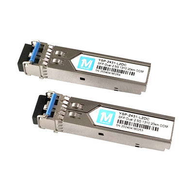 3.3Vデュプレックス 10km 1310nm LCコネクタ DDM 2500BASE SMF 光ファイバーモジュール 接続可能な SFPトランシーバー 接続可能なインターフェース