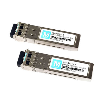 10G SFP デュプレックス 10km 1310nm LC DDM SMF 光ファイバートランシーバー 10GB 光学モジュール シングルモード SFP モジュール SFP 10G LR DDMI