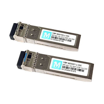 10G SFP BIDI LC インターフェイス DDMI オプティカルトランシーバー 10km 1270nm/1330nm WDM LC コネクタ 10G LR シングルモードファイバーモジュール