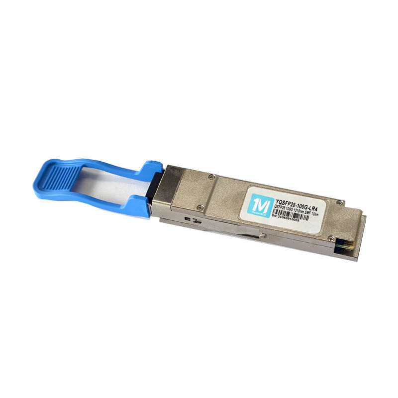 QSFP28-100G-LR4 DDM 互換性1310nm オプティカルモジュール
