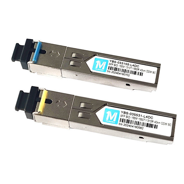 SDKネットワーク 155M BIDI 40km 1310nm/1550nm SCコネクタ DDM WDM シンプル オプティカルモジュール トランシーバー SFP モジュール
