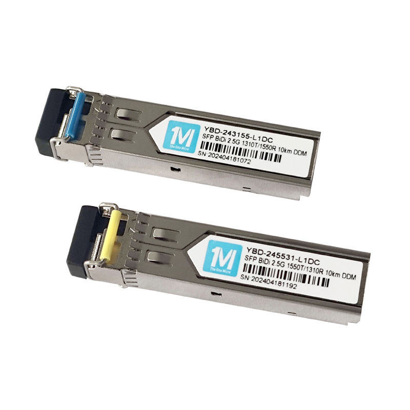 1310nm/1550nm 波長 10km 距離 BIDI LC コネクタ DDM WDM シンプル オプティカル モジュール トランシーバー SFP モジュール