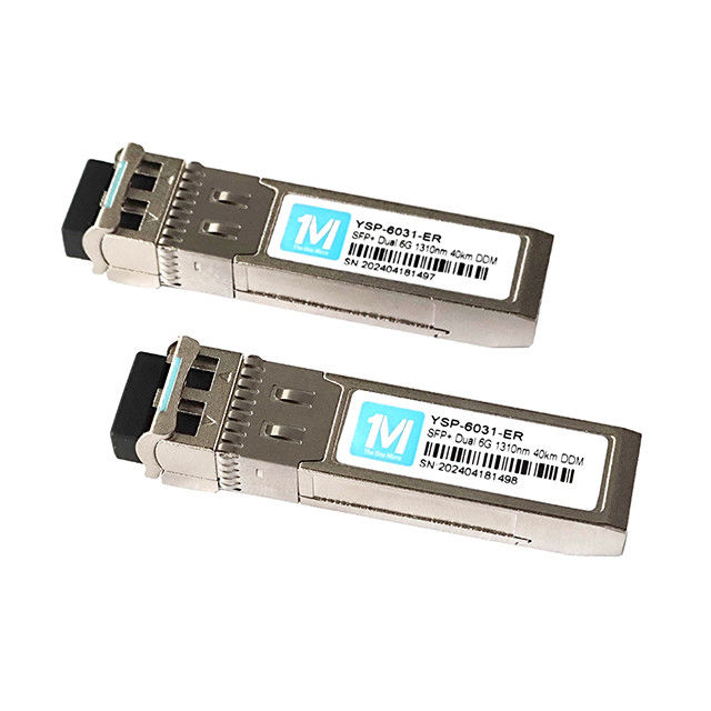 6G SFP デュプレックス 40km 1310nm LC DDM SMF 6GB オプティカルモジュール シングルモード SFP モジュール 安定したネットワーク接続