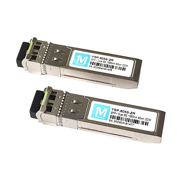 6G SFP デュプレックス 80km 1550nm LC DDM SMF 6GB オプティカルモジュール シングルモード SFP モジュール SFP