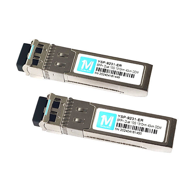 10G SFP デュプレックス LC DDM SMF 10GB オプティカルモジュール シングルモード SFP モジュール データレート 10Gbps 時間 3年 LC 1310nm デュプレックス 40km