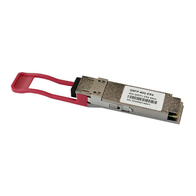 40G qsfp 1310nm 40km ER4 LC オプティカルモジュール ネットワークデータレート 40Gbps QSFP-40G-ER4 DDM 互換性 Qsfpトランシーバーモジュール