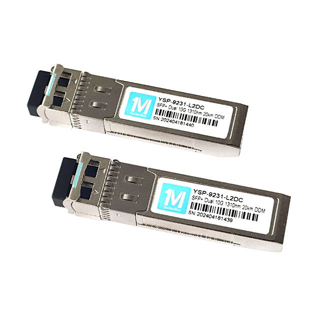 10G SFPシングルモードモジュール 20km 1310nm LC DDM SMF FTTXインフラストラクチャのための10GB オプティカルモジュール